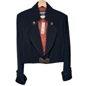 New Women’s Vintage Cache Criscione New York Blazer Size Large